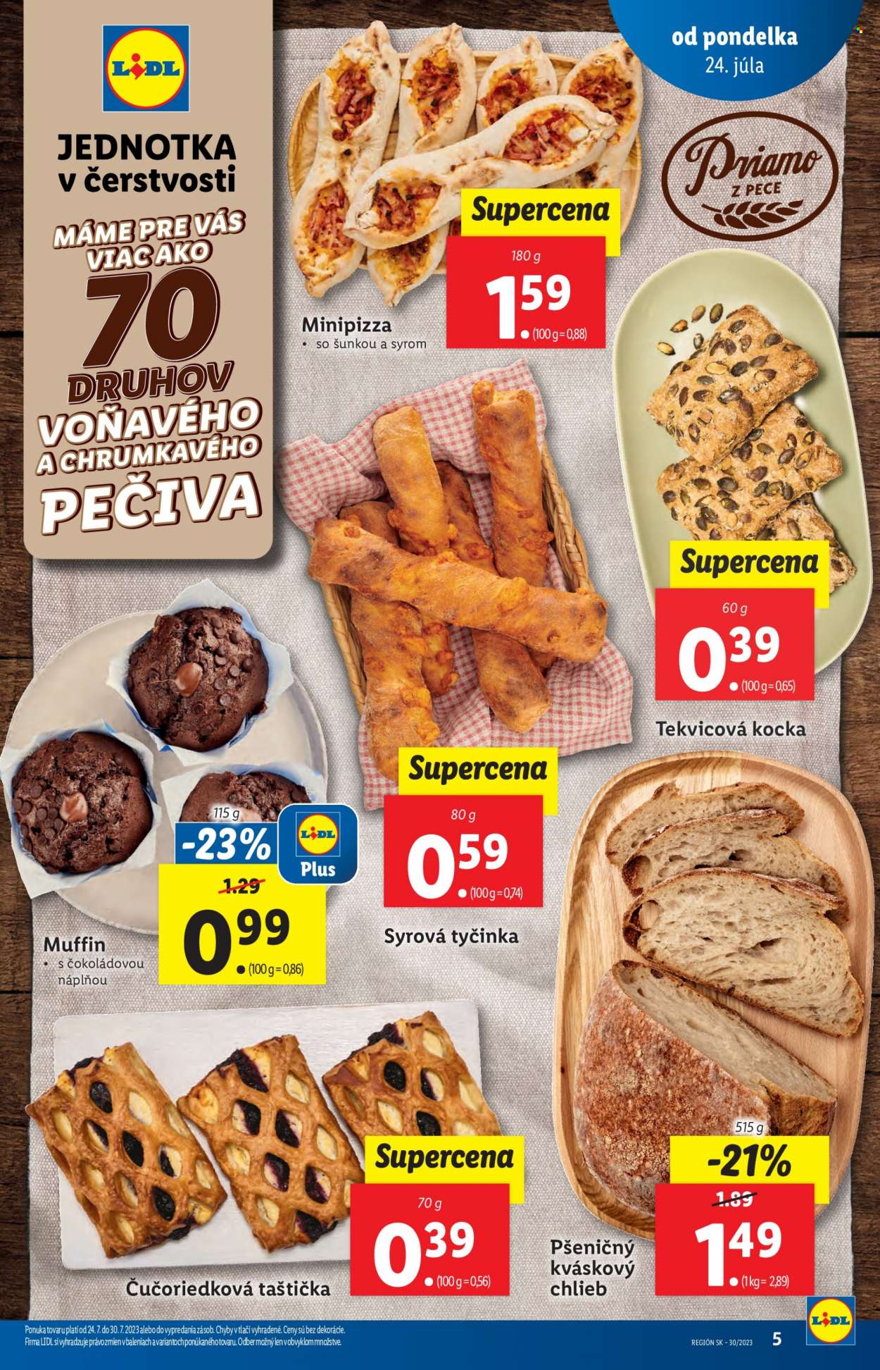 Leták Lidl - 24.7.2023 - 30.7.2023. Strana 5