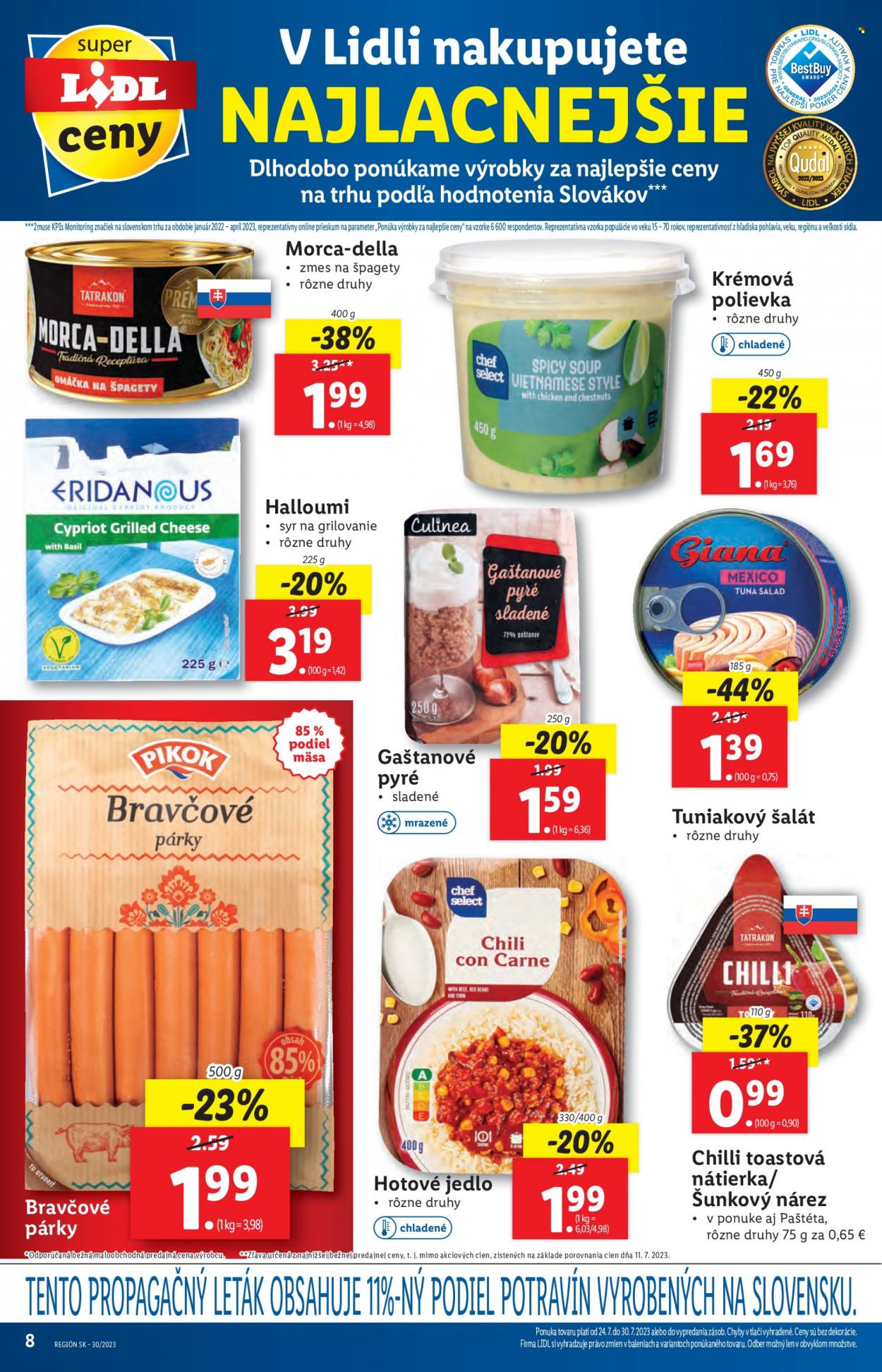 Leták Lidl - 24.7.2023 - 30.7.2023. Strana 8