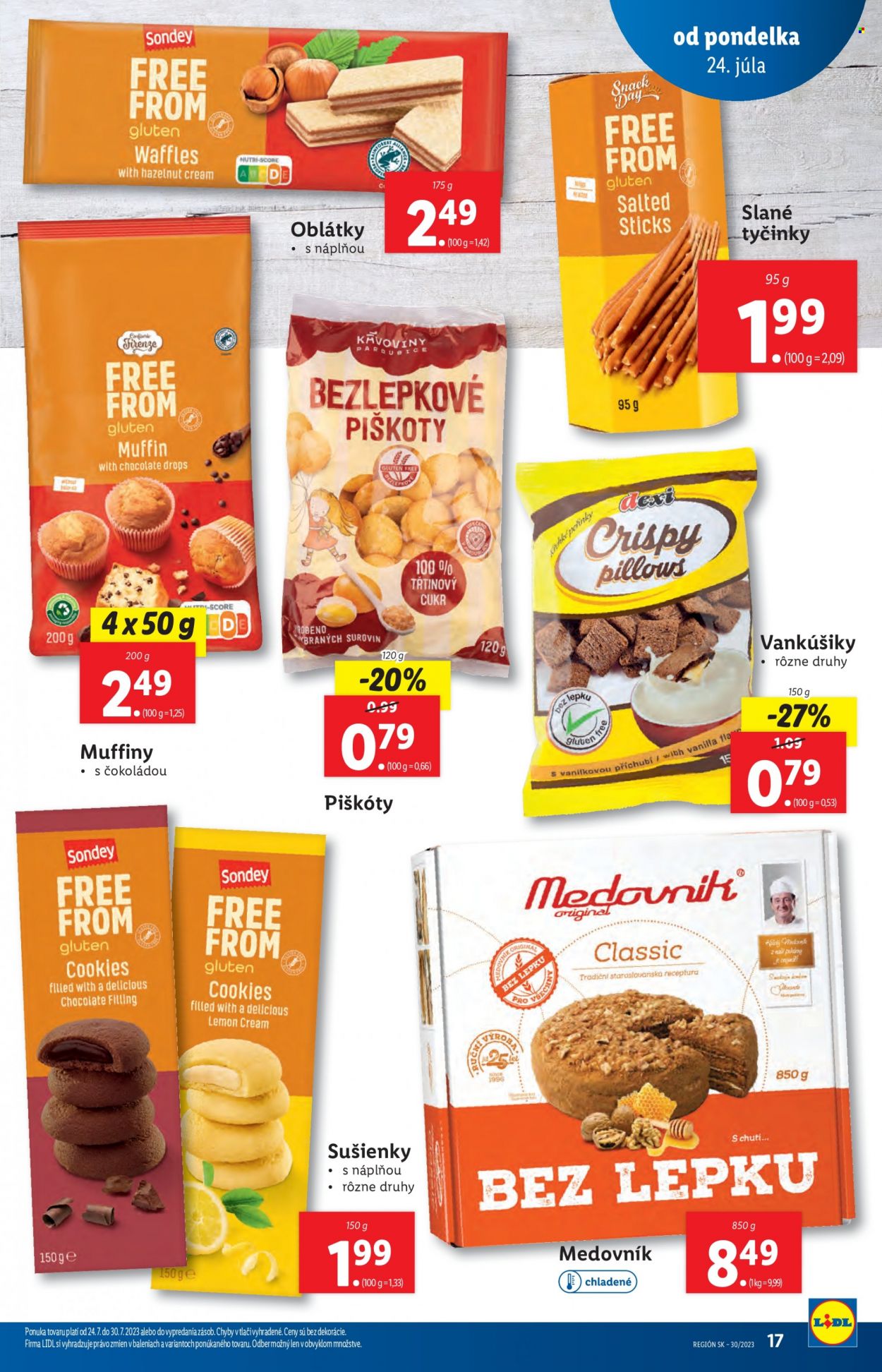 Leták Lidl - 24.7.2023 - 30.7.2023. Strana 17
