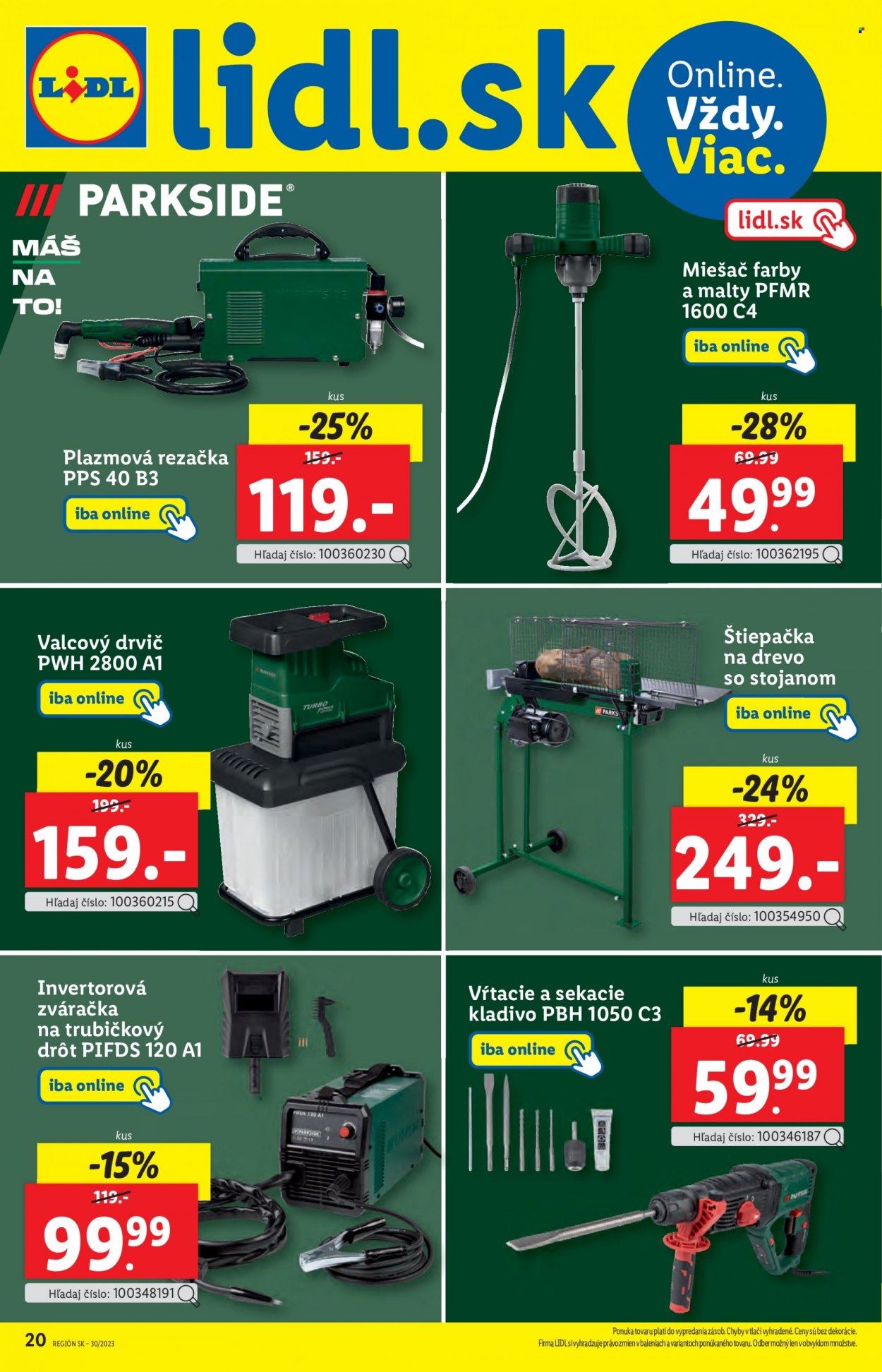 Leták Lidl - 24.7.2023 - 30.7.2023. Strana 20