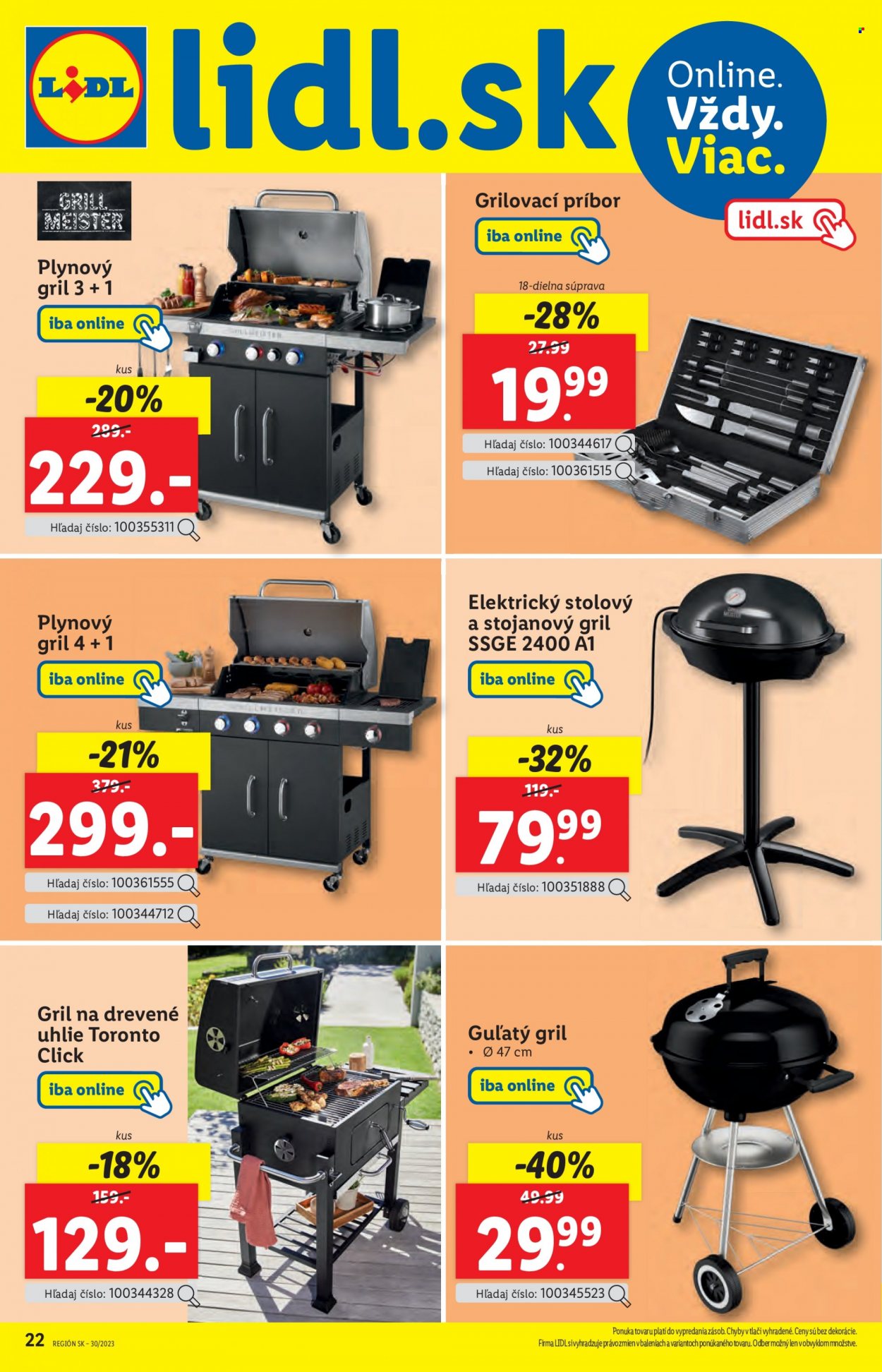 Leták Lidl - 24.7.2023 - 30.7.2023. Strana 22