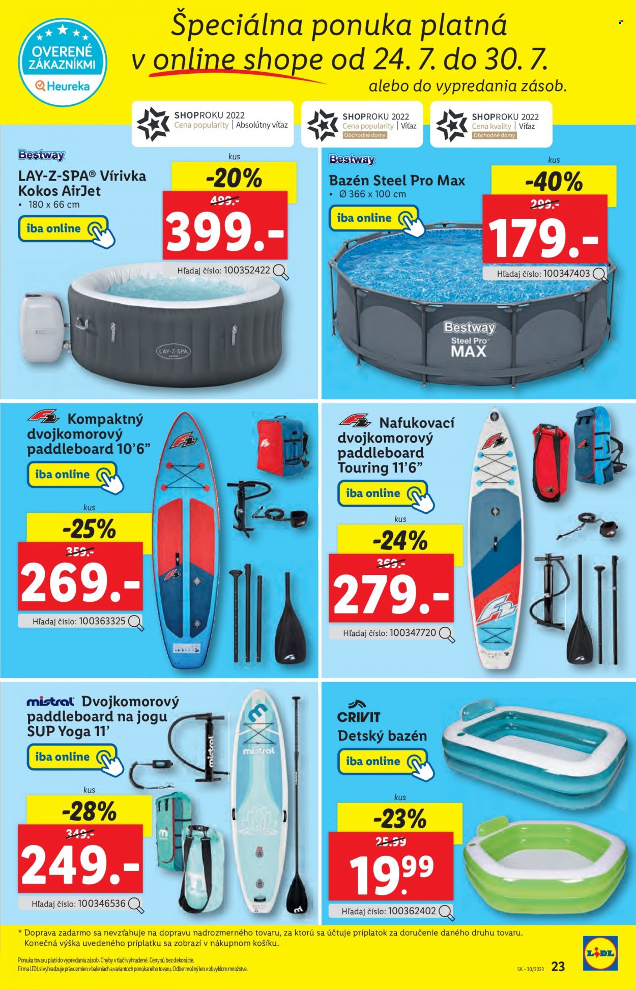 Leták Lidl - 24.7.2023 - 30.7.2023. Strana 23