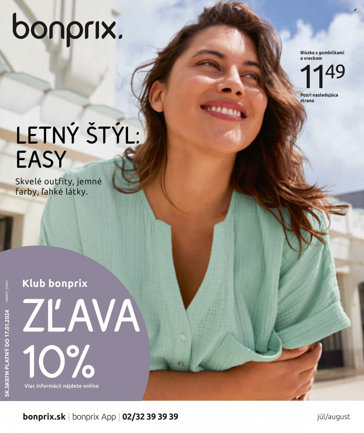 Leták Bonprix - 21.7.2023 - 10.10.2023. Strana 1