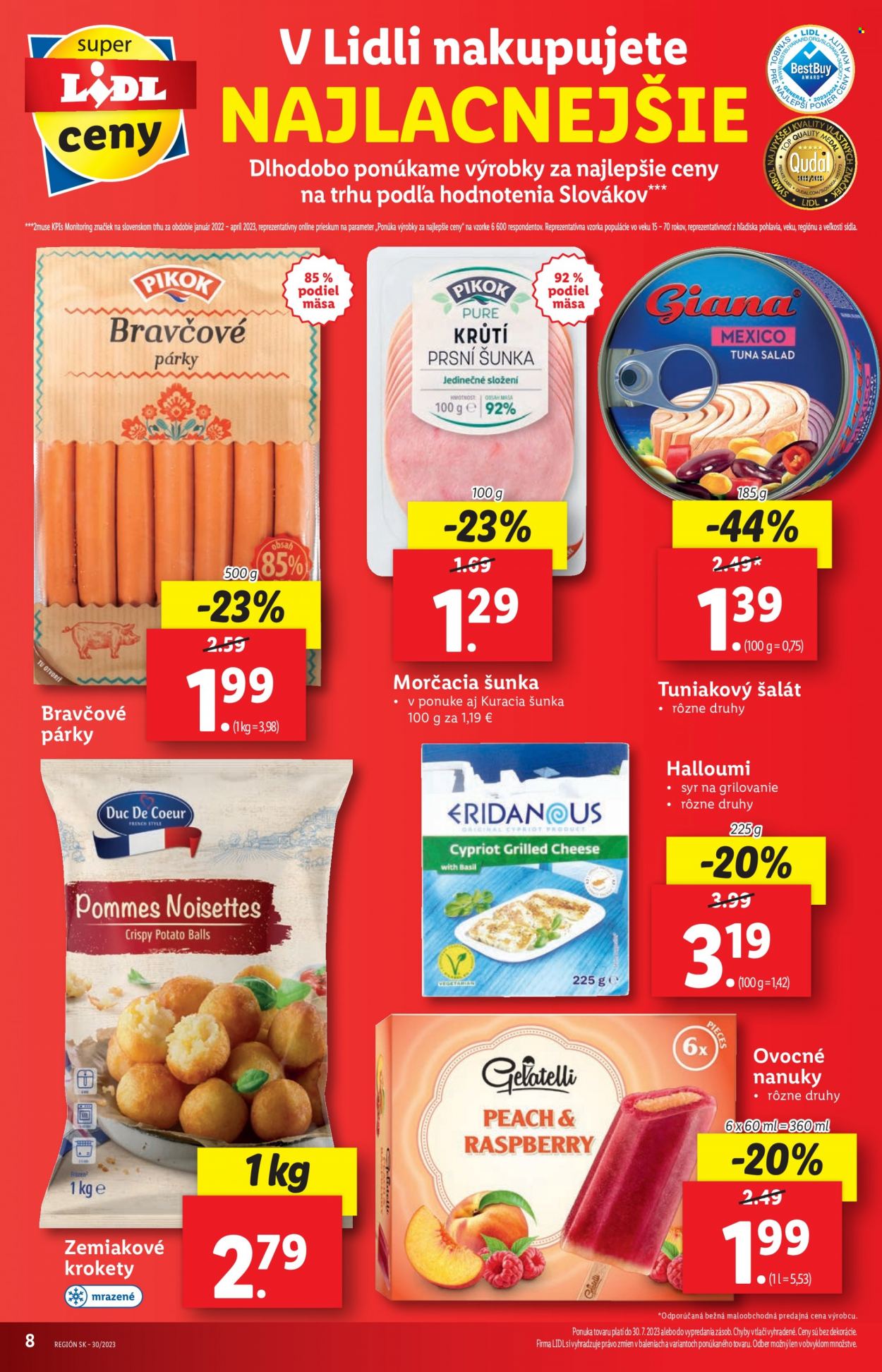 Leták Lidl - 27.7.2023 - 30.7.2023. Strana 8