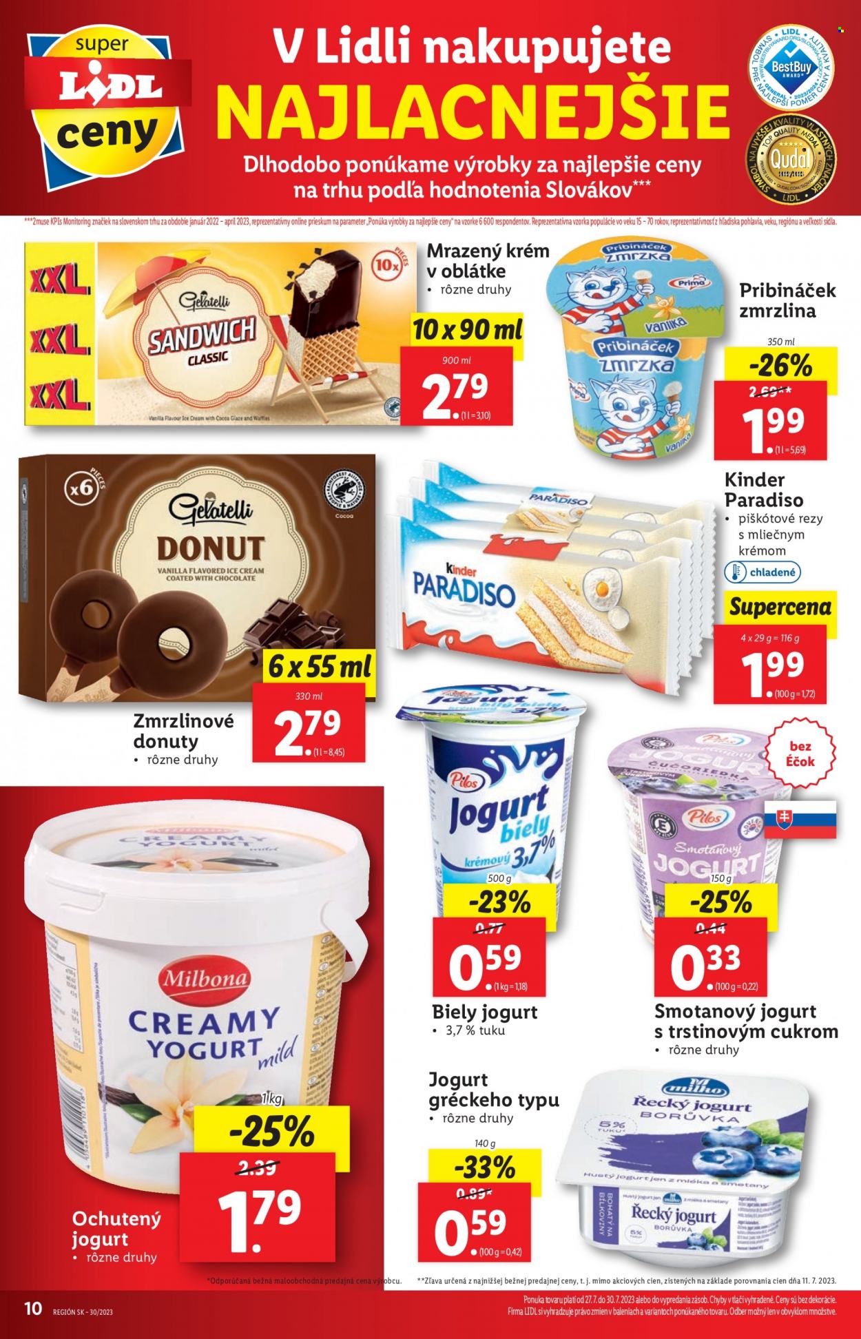 Leták Lidl - 27.7.2023 - 30.7.2023. Strana 10