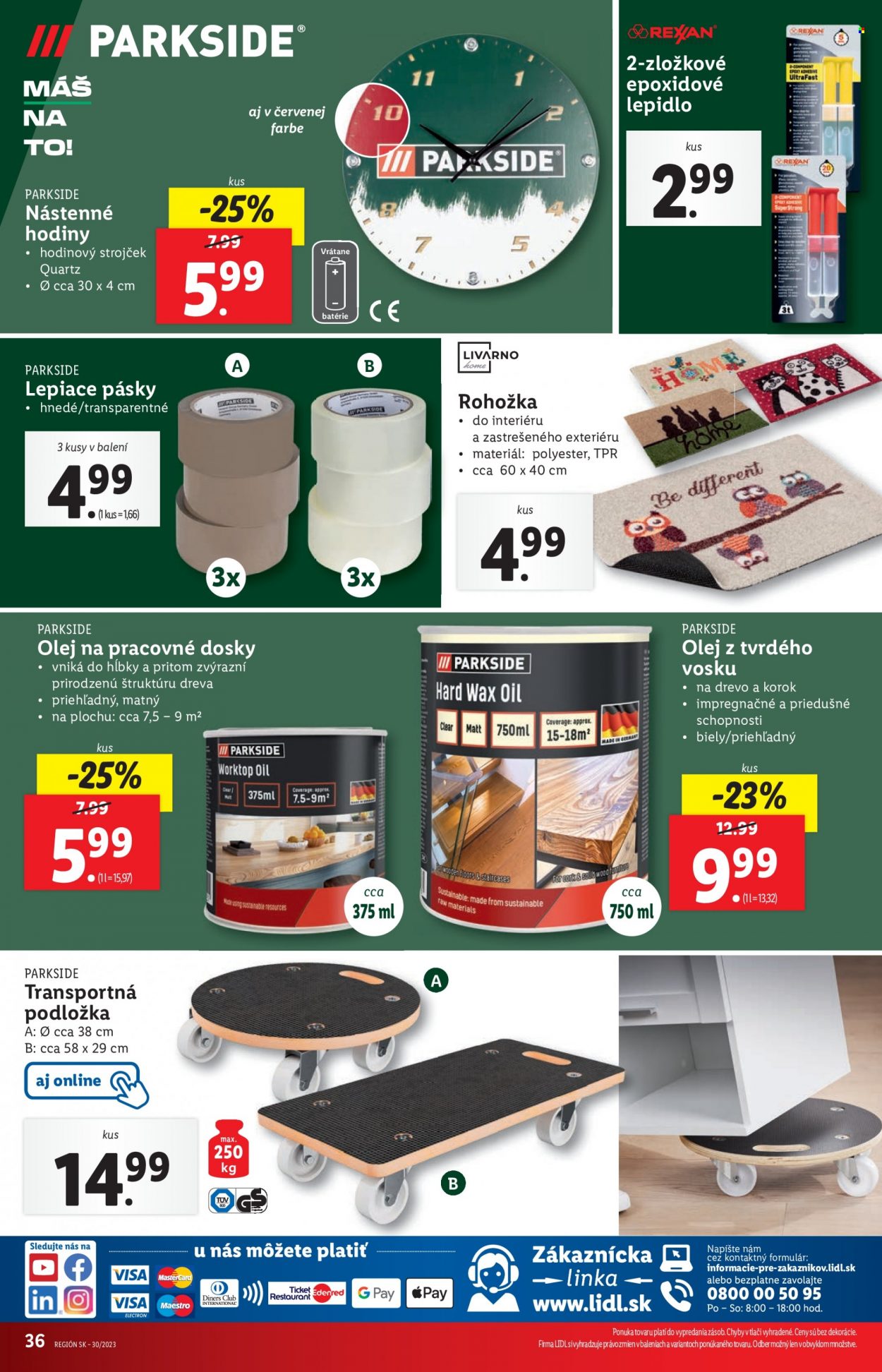 Leták Lidl - 27.7.2023 - 30.7.2023. Strana 36