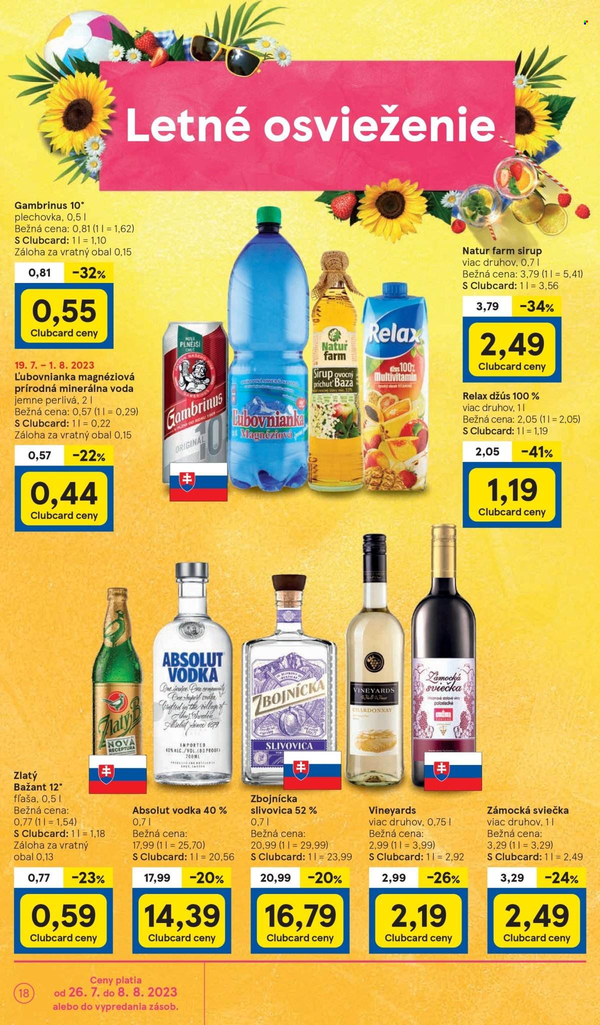Leták TESCO - 26.7.2023 - 1.8.2023. Strana 18