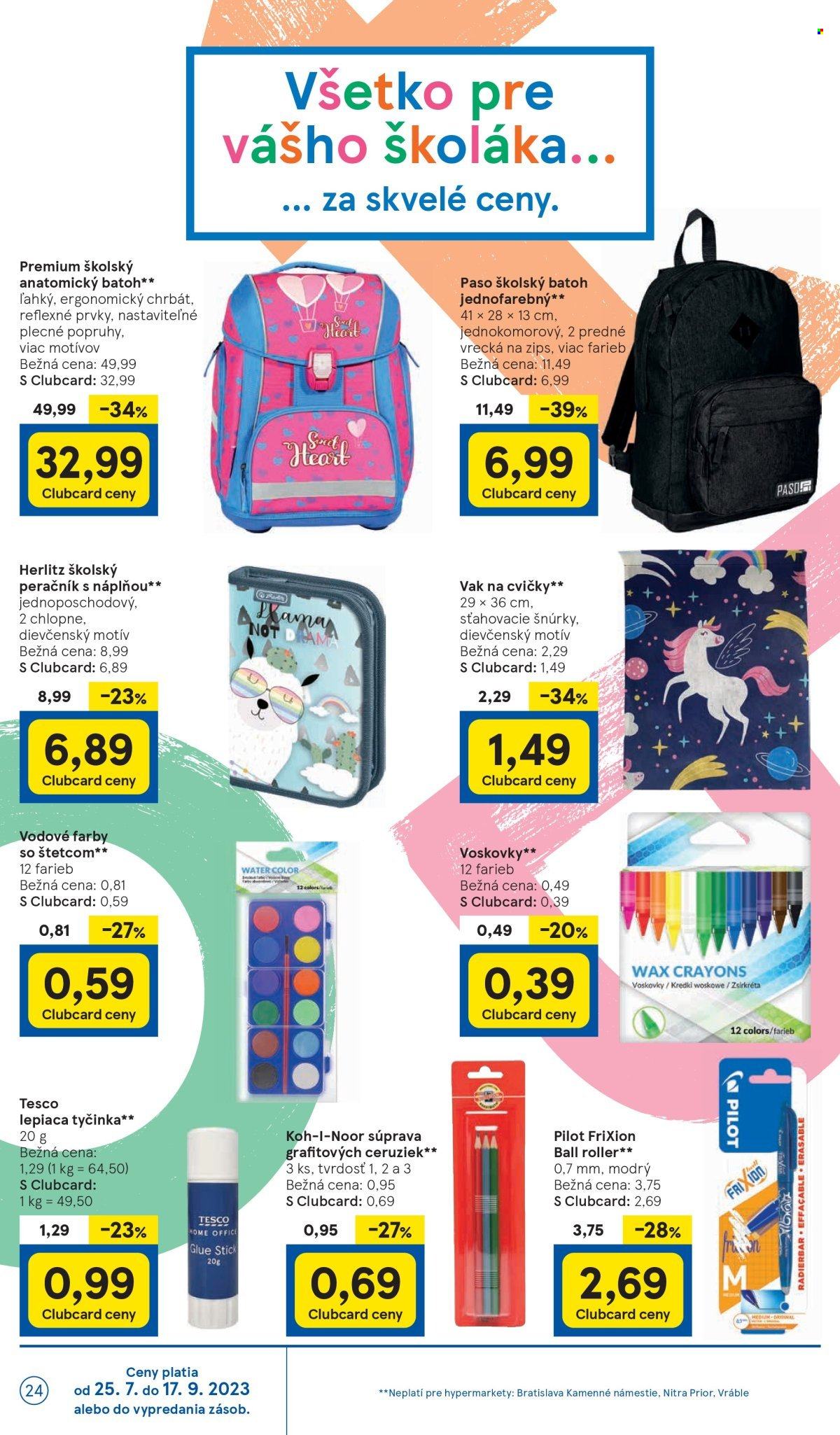 Leták TESCO - 26.7.2023 - 1.8.2023. Strana 24