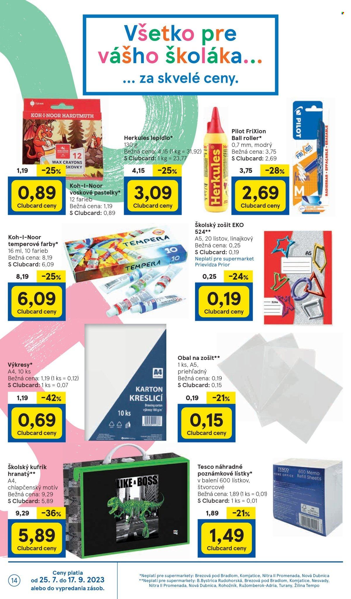 Leták TESCO supermarket - 26.7.2023 - 1.8.2023. Strana 14
