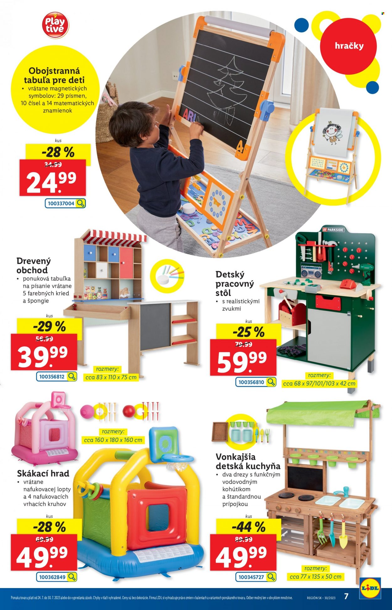 Leták Lidl - 24.7.2023 - 30.7.2023. Strana 7
