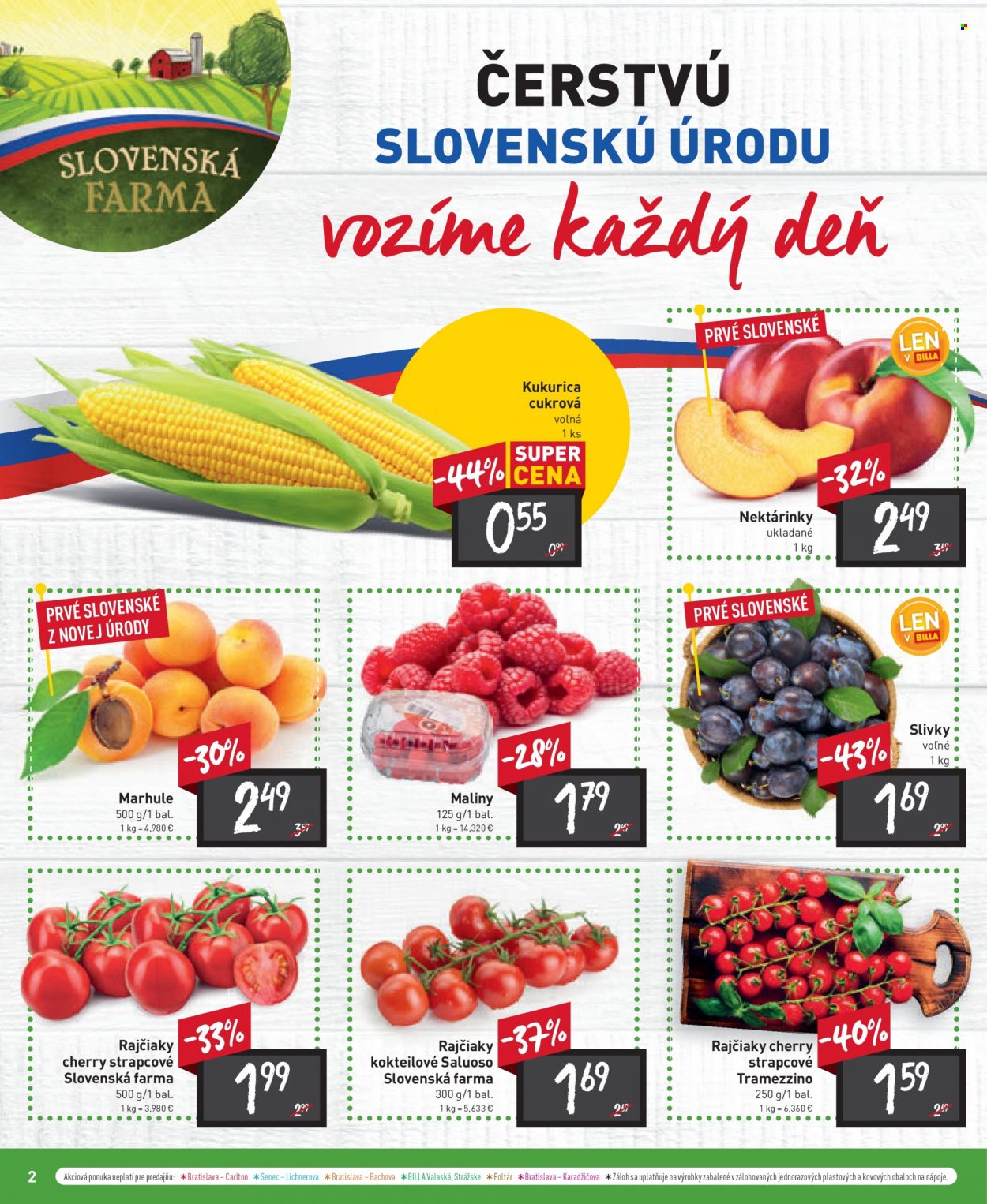 Leták Billa - 26.7.2023 - 1.8.2023. Strana 2