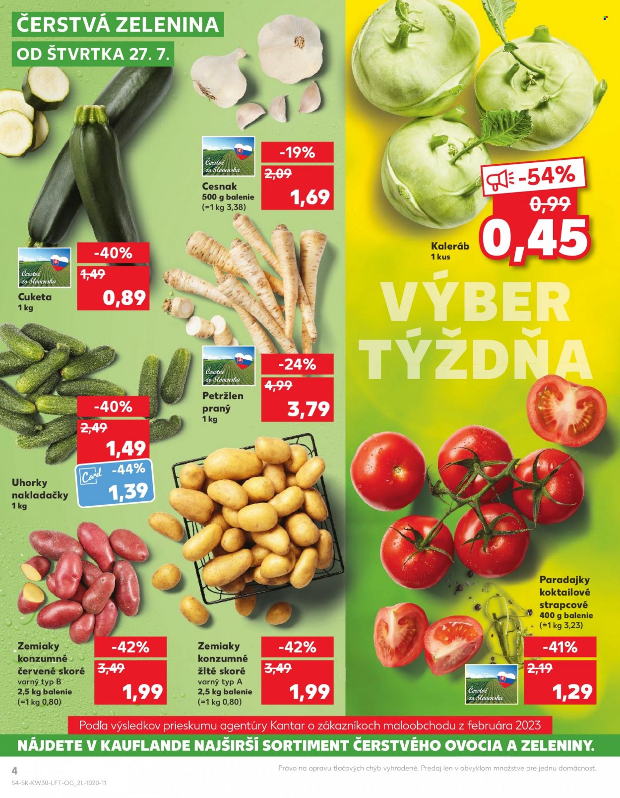 Leták Kaufland - 27.7.2023 - 2.8.2023. Strana 4