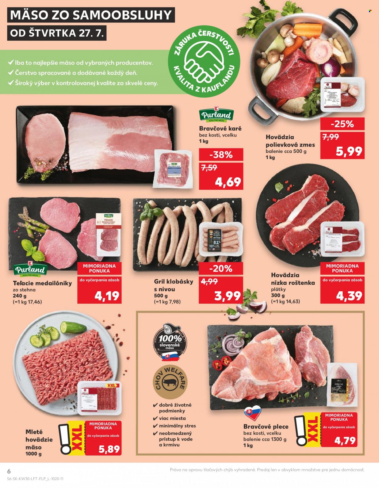 Leták Kaufland - 27.7.2023 - 2.8.2023. Strana 6