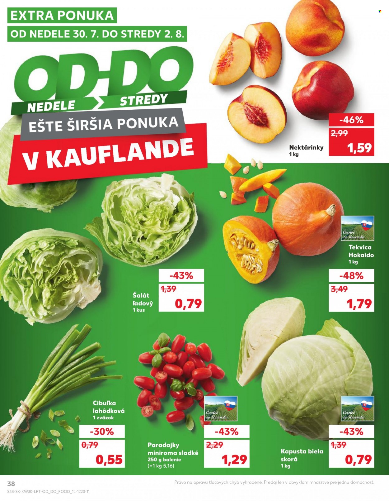 Leták Kaufland - 27.7.2023 - 2.8.2023. Strana 38