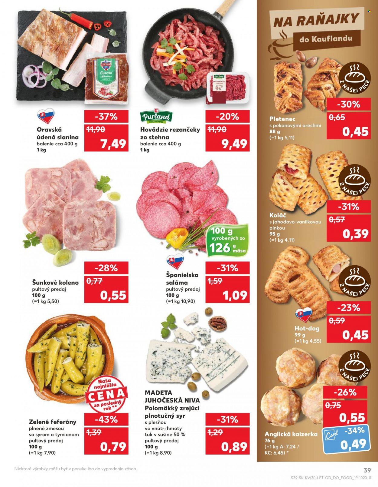 Leták Kaufland - 27.7.2023 - 2.8.2023. Strana 39