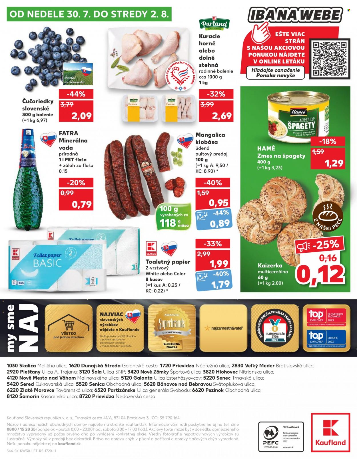 Leták Kaufland - 27.7.2023 - 2.8.2023. Strana 44