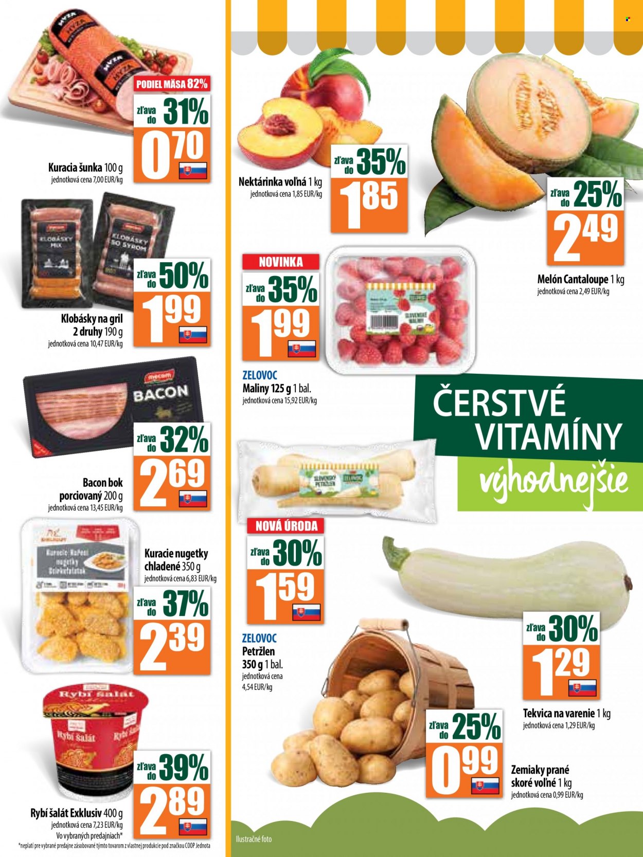 Leták COOP Jednota - 27.7.2023 - 2.8.2023. Strana 3