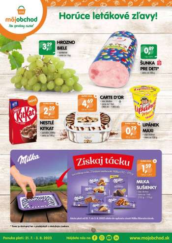 Leták Môj obchod - 21.7.2023 - 3.8.2023.