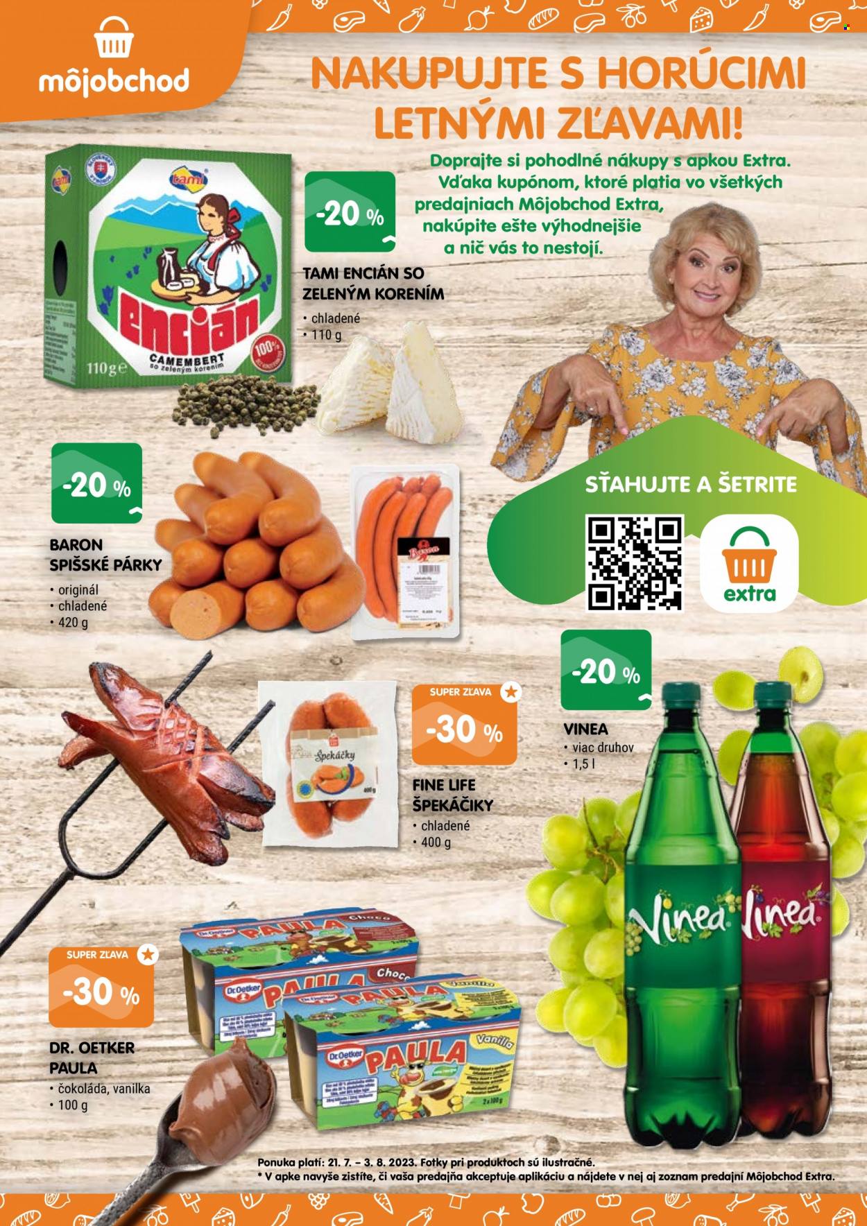 Leták Môj obchod - 21.7.2023 - 3.8.2023. Strana 5