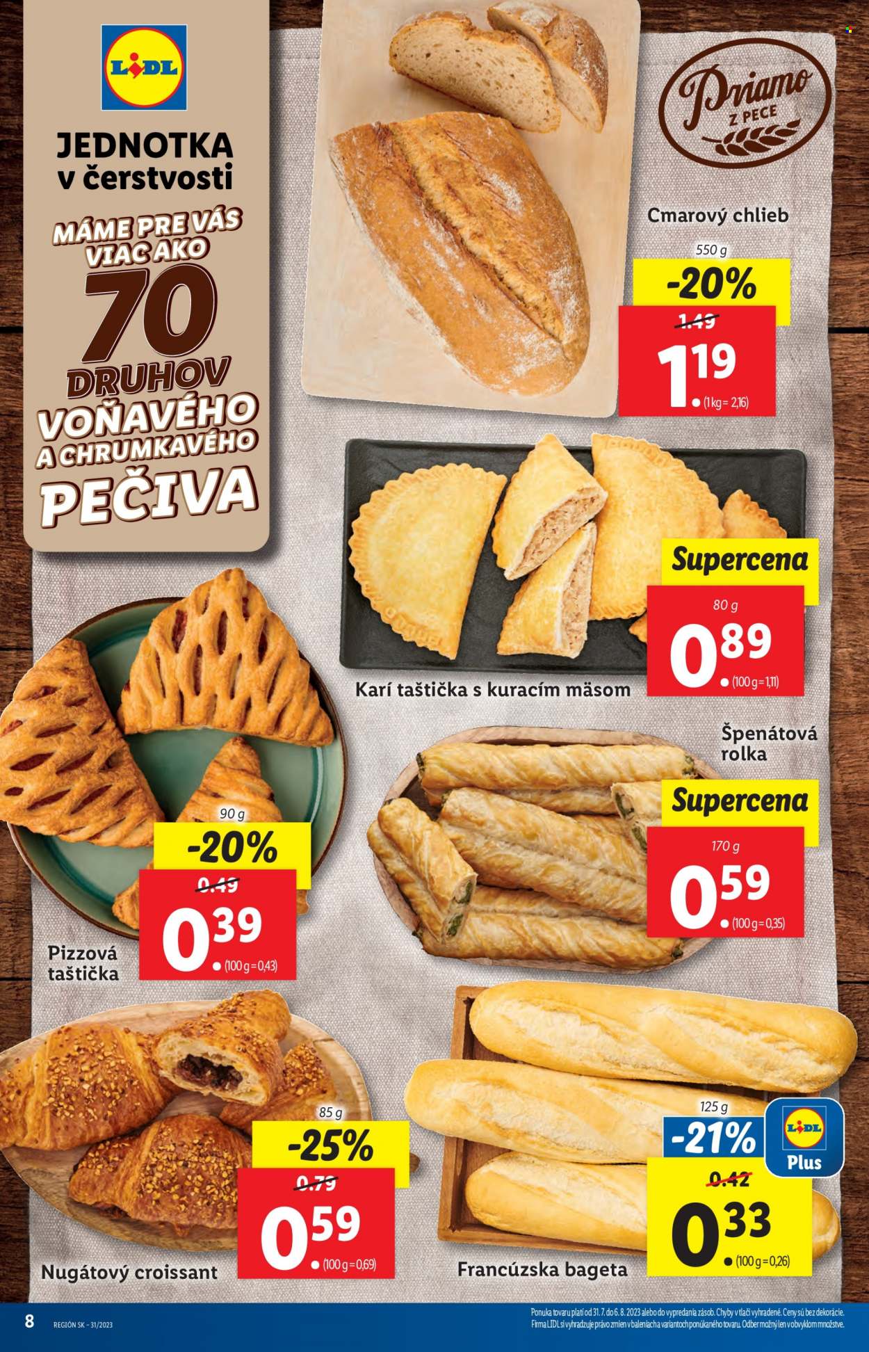 Leták Lidl - 31.7.2023 - 6.8.2023. Strana 8