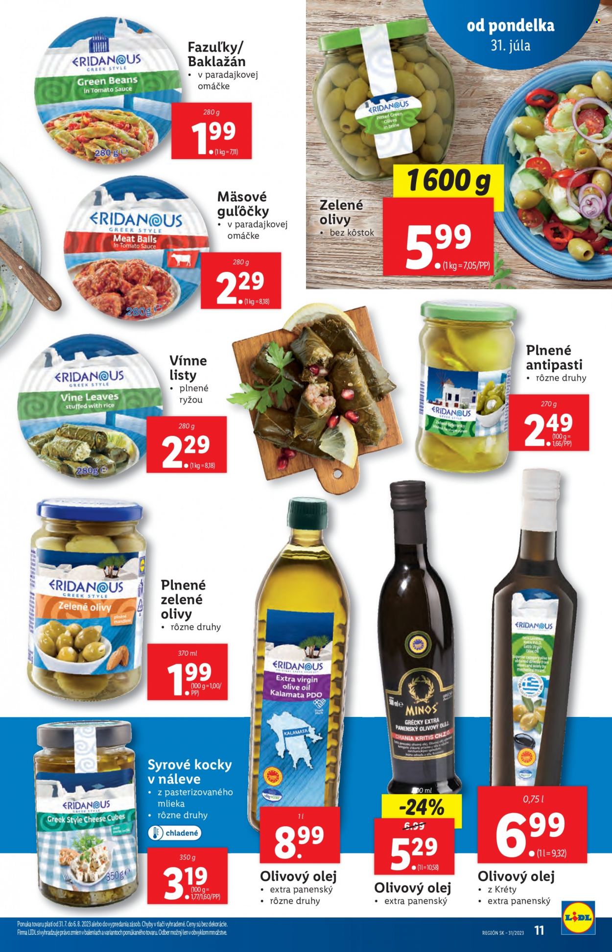 Leták Lidl - 31.7.2023 - 6.8.2023. Strana 11