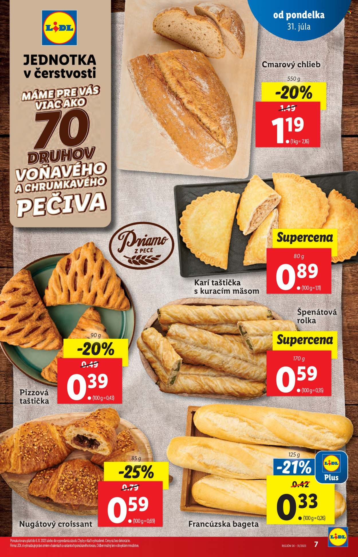 Leták Lidl - 3.8.2023 - 6.8.2023. Strana 7