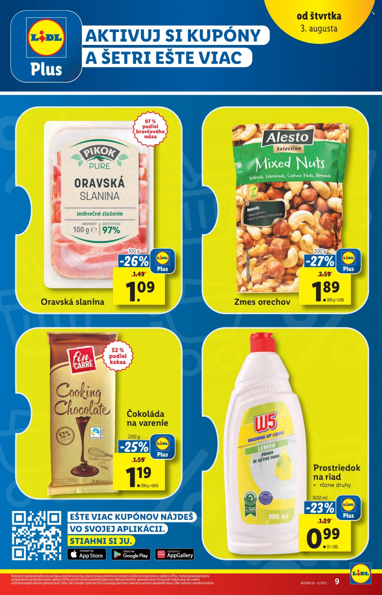 Leták Lidl - 3.8.2023 - 6.8.2023. Strana 9