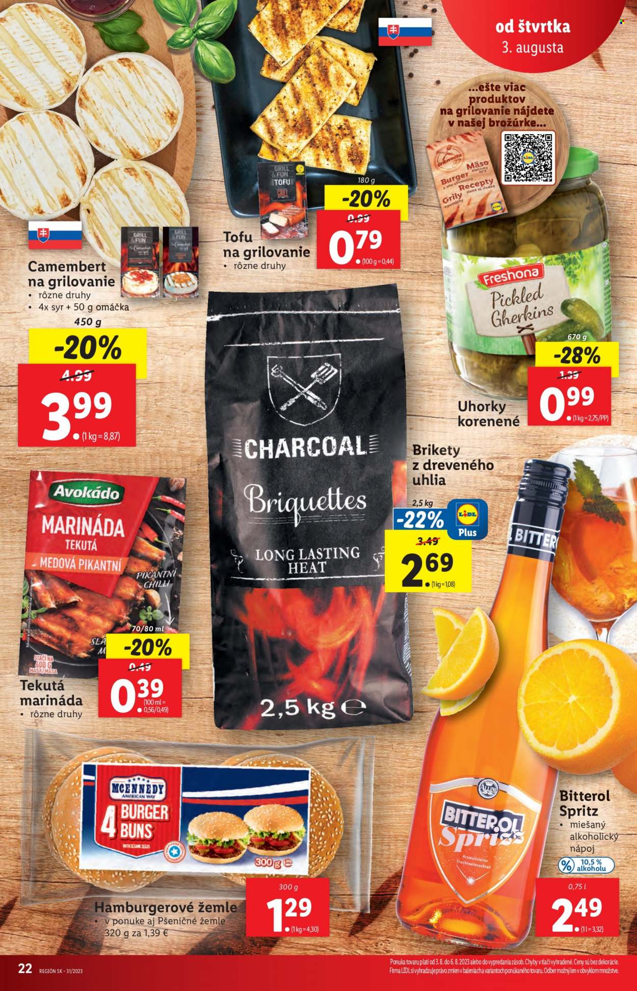 Leták Lidl - 3.8.2023 - 6.8.2023. Strana 22
