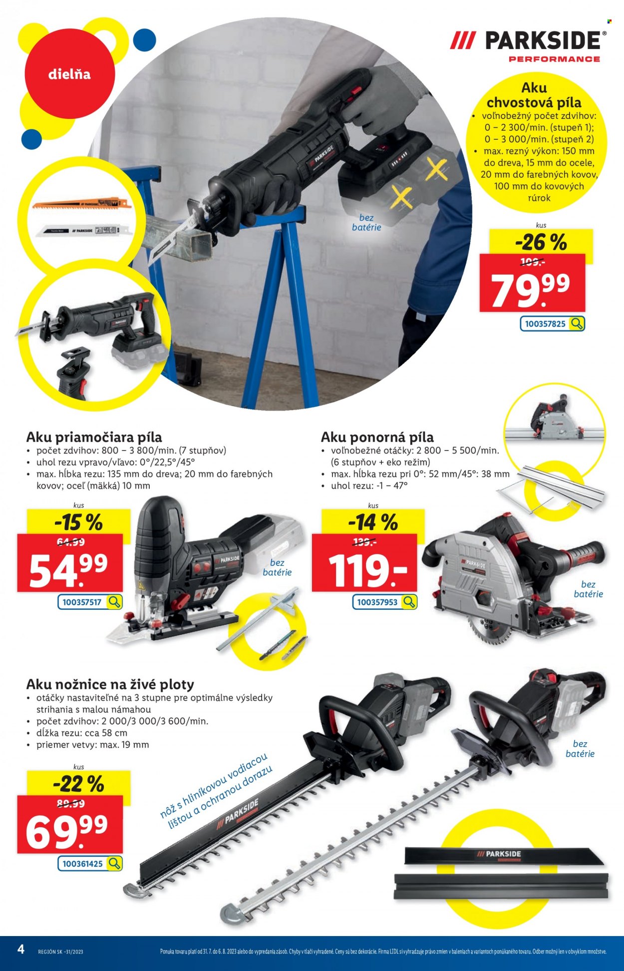 Leták Lidl - 3.8.2023 - 6.8.2023. Strana 48