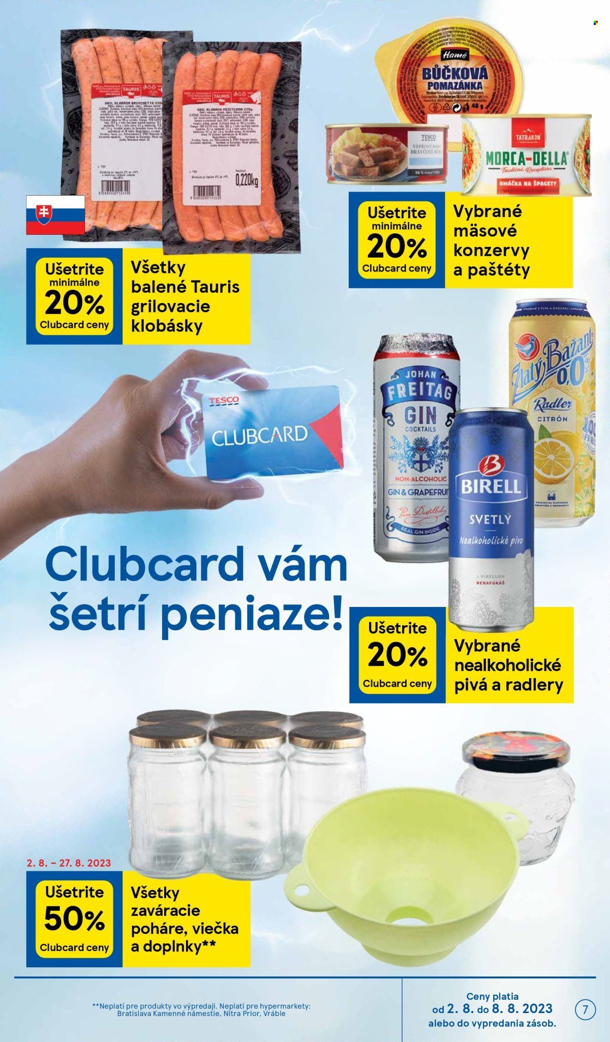 Leták TESCO - 2.8.2023 - 8.8.2023. Strana 7