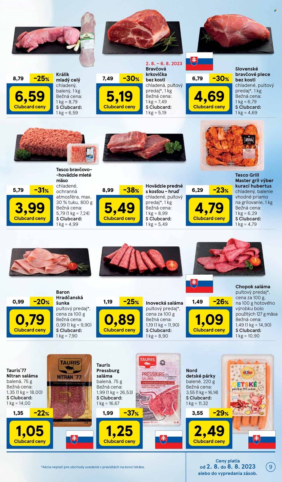 Leták TESCO - 2.8.2023 - 8.8.2023. Strana 9