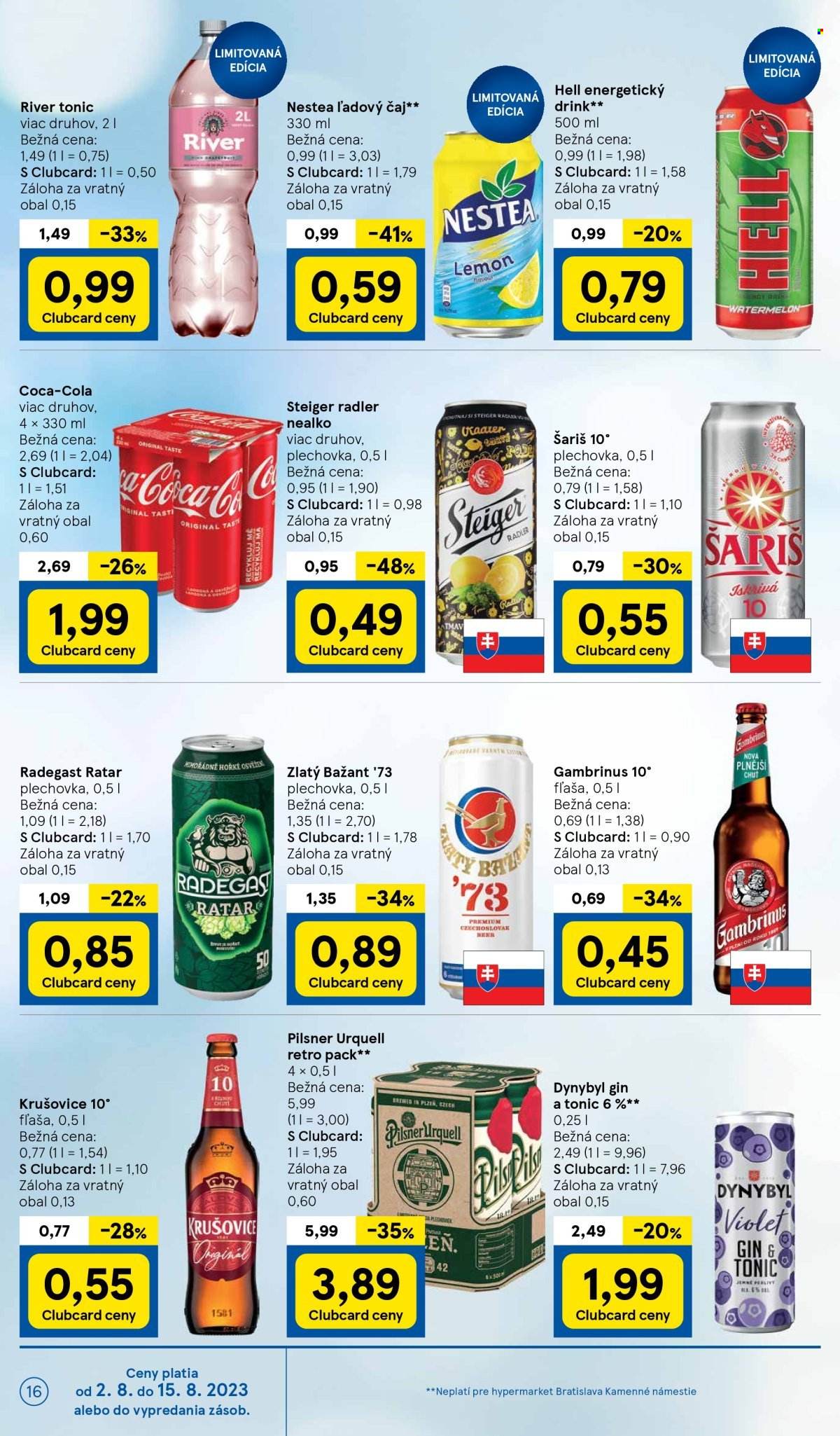 Leták TESCO - 2.8.2023 - 8.8.2023. Strana 16