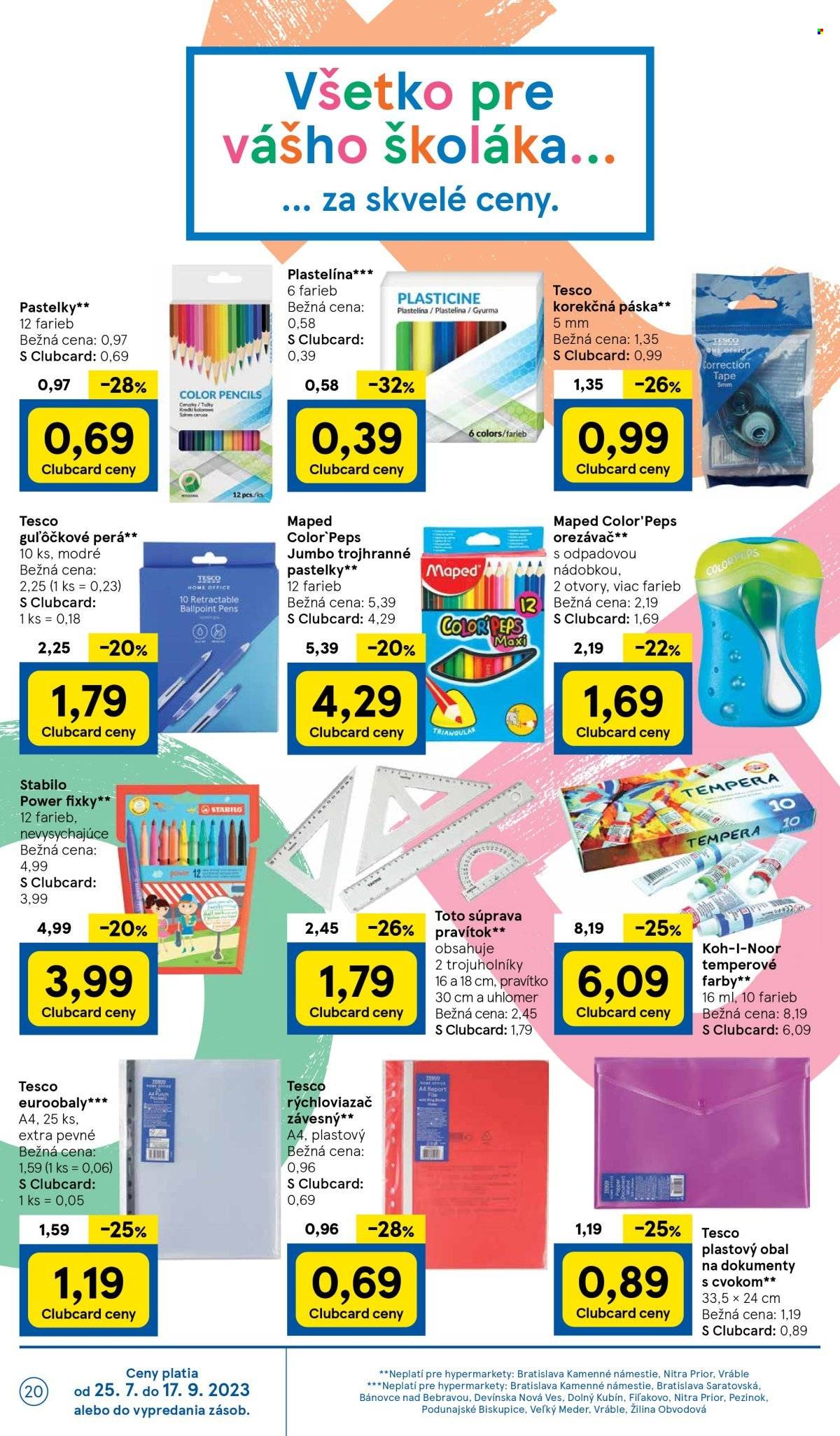 Leták TESCO - 2.8.2023 - 8.8.2023. Strana 20