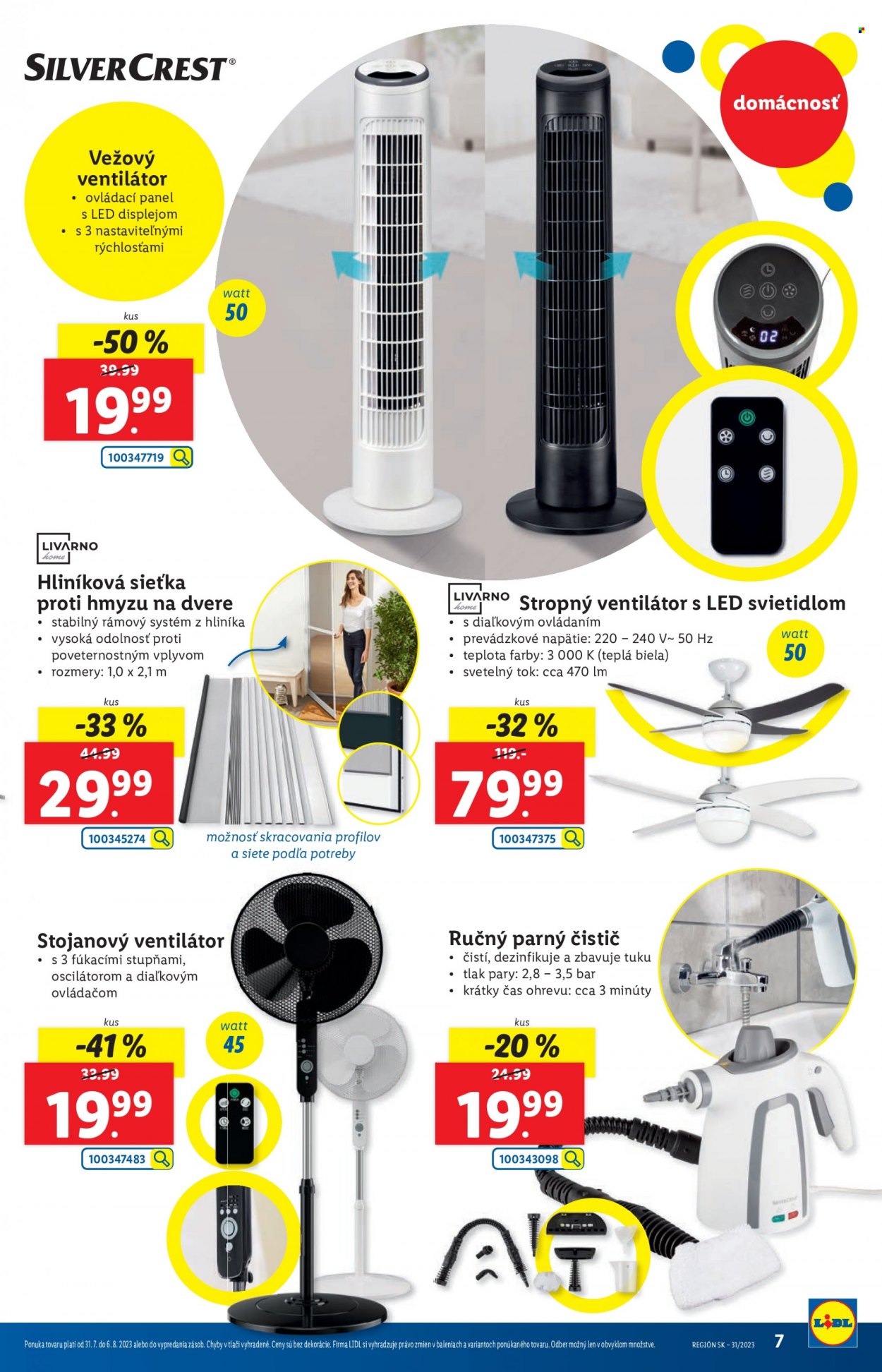 Leták Lidl - 31.7.2023 - 6.8.2023. Strana 7