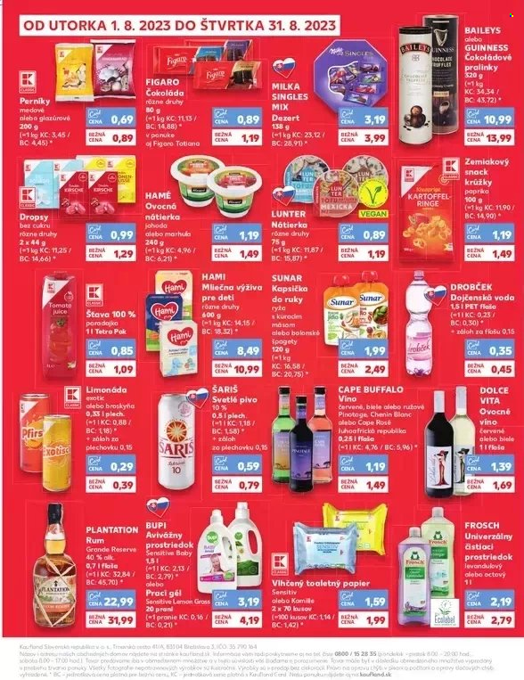 Leták Kaufland - 1.8.2023 - 31.8.2023. Strana 4