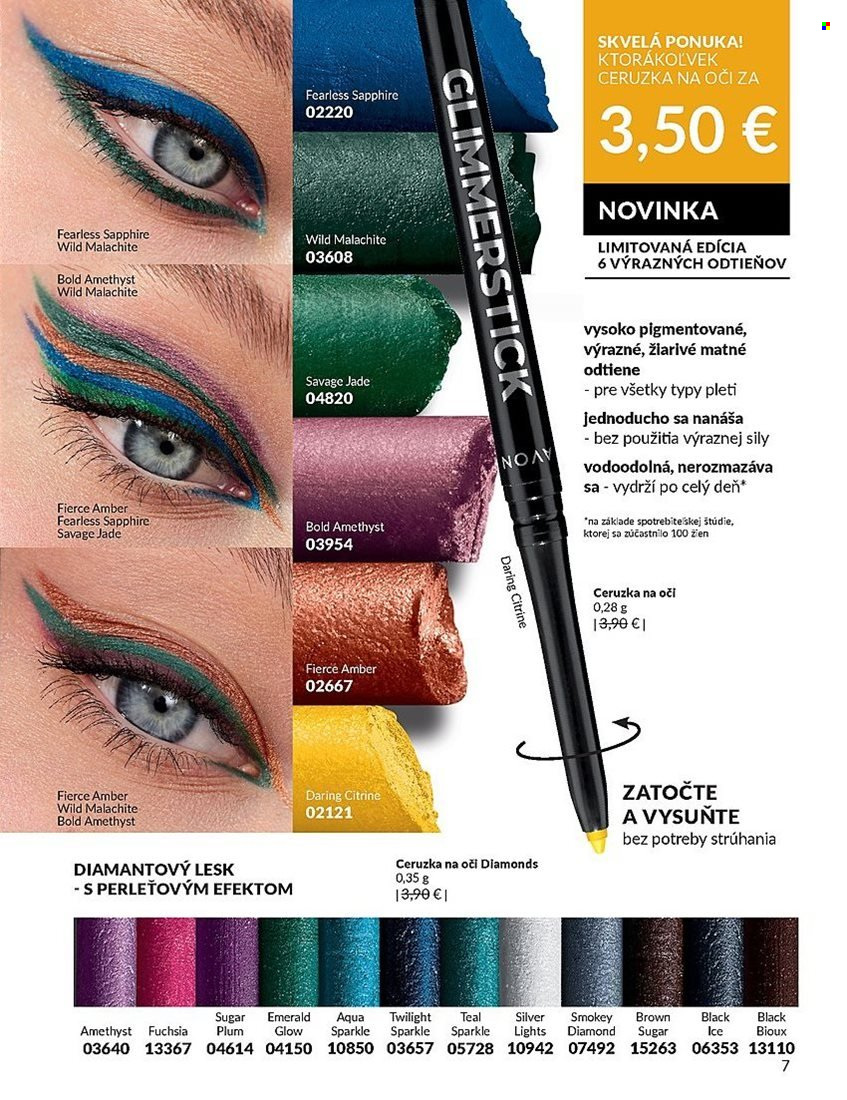 Leták Avon - 1.8.2023 - 31.8.2023. Strana 7