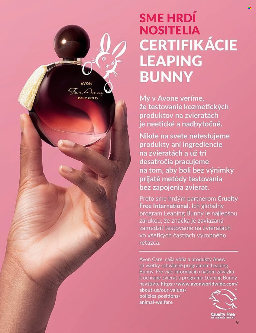 Leták Avon - 1.8.2023 - 31.8.2023. Strana 9