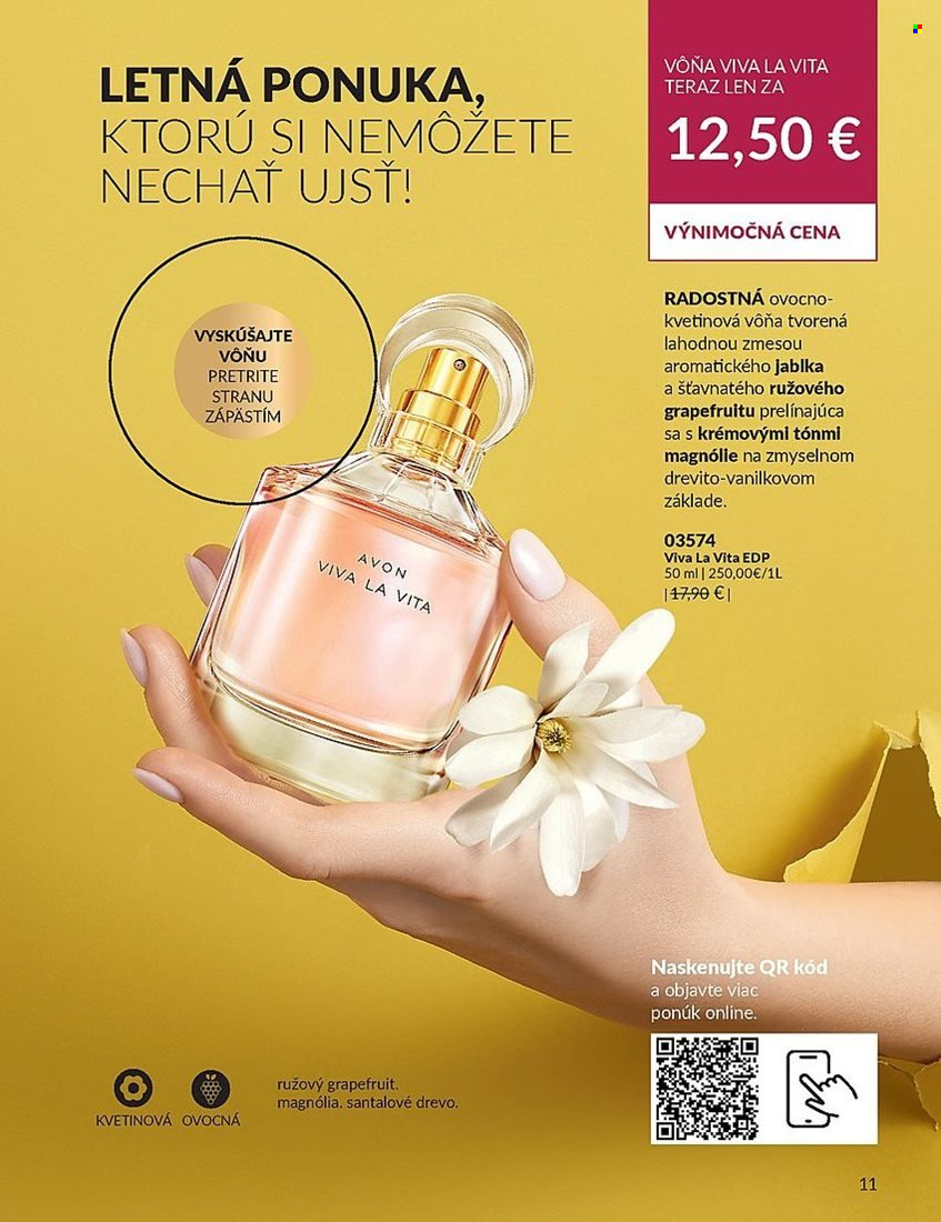 Leták Avon - 1.8.2023 - 31.8.2023. Strana 11