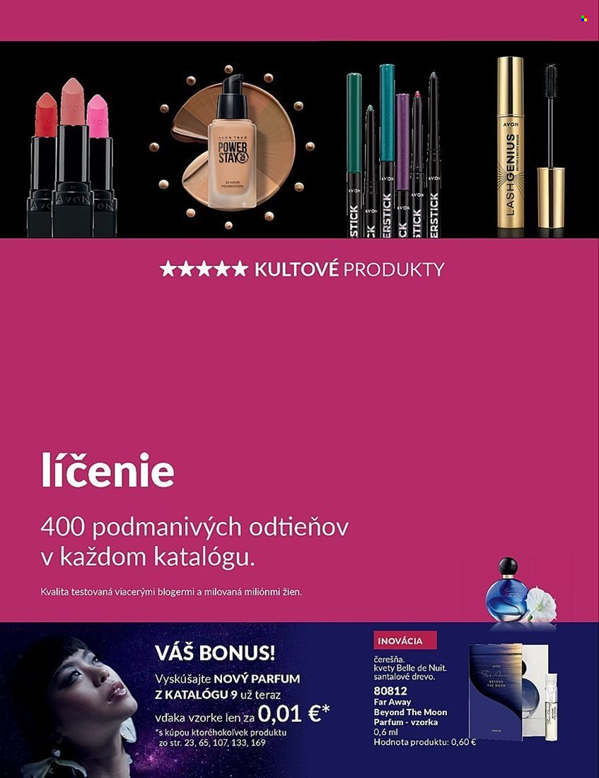 Leták Avon - 1.8.2023 - 31.8.2023. Strana 22