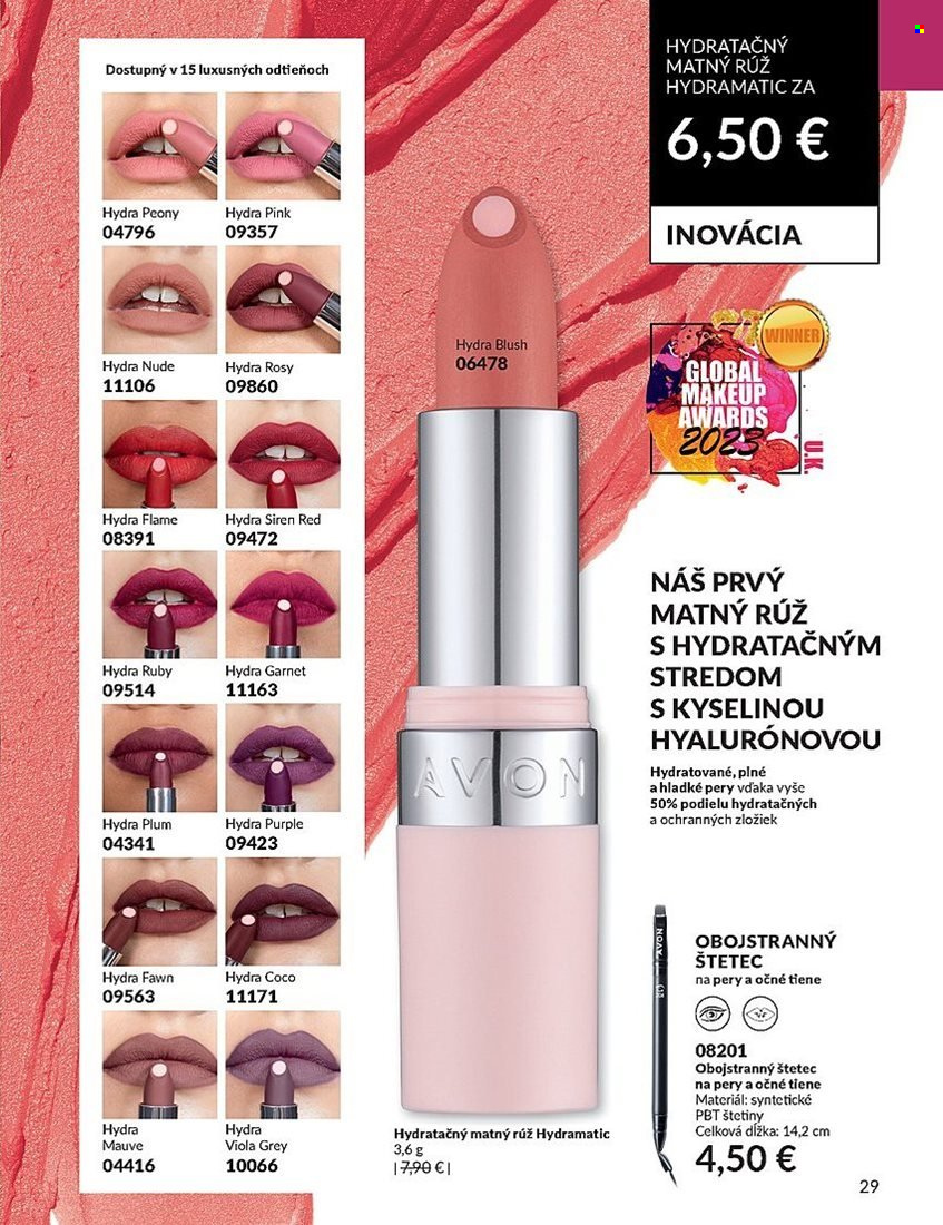 Leták Avon - 1.8.2023 - 31.8.2023. Strana 29