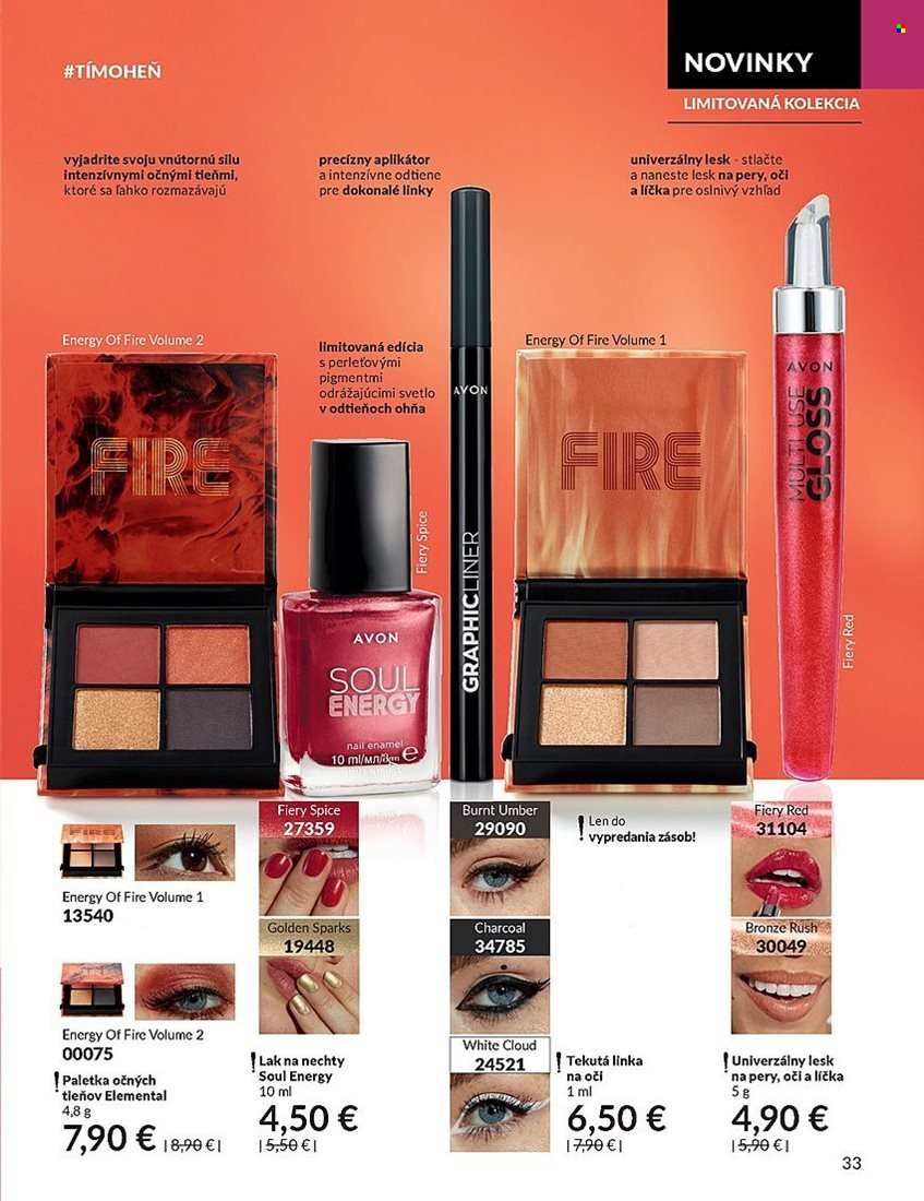 Leták Avon - 1.8.2023 - 31.8.2023. Strana 33