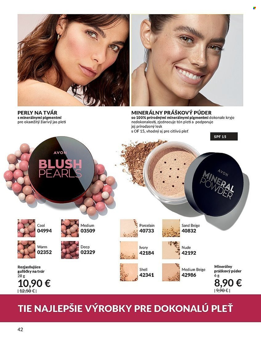 Leták Avon - 1.8.2023 - 31.8.2023. Strana 42