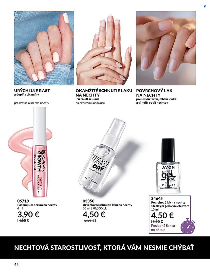 Leták Avon - 1.8.2023 - 31.8.2023. Strana 46