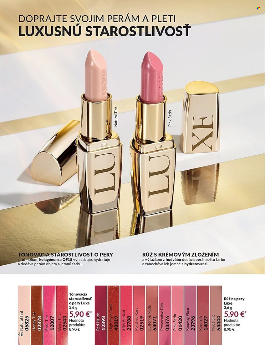 Leták Avon - 1.8.2023 - 31.8.2023. Strana 48