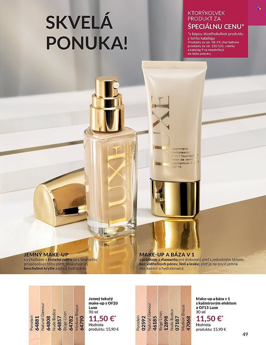 Leták Avon - 1.8.2023 - 31.8.2023. Strana 49