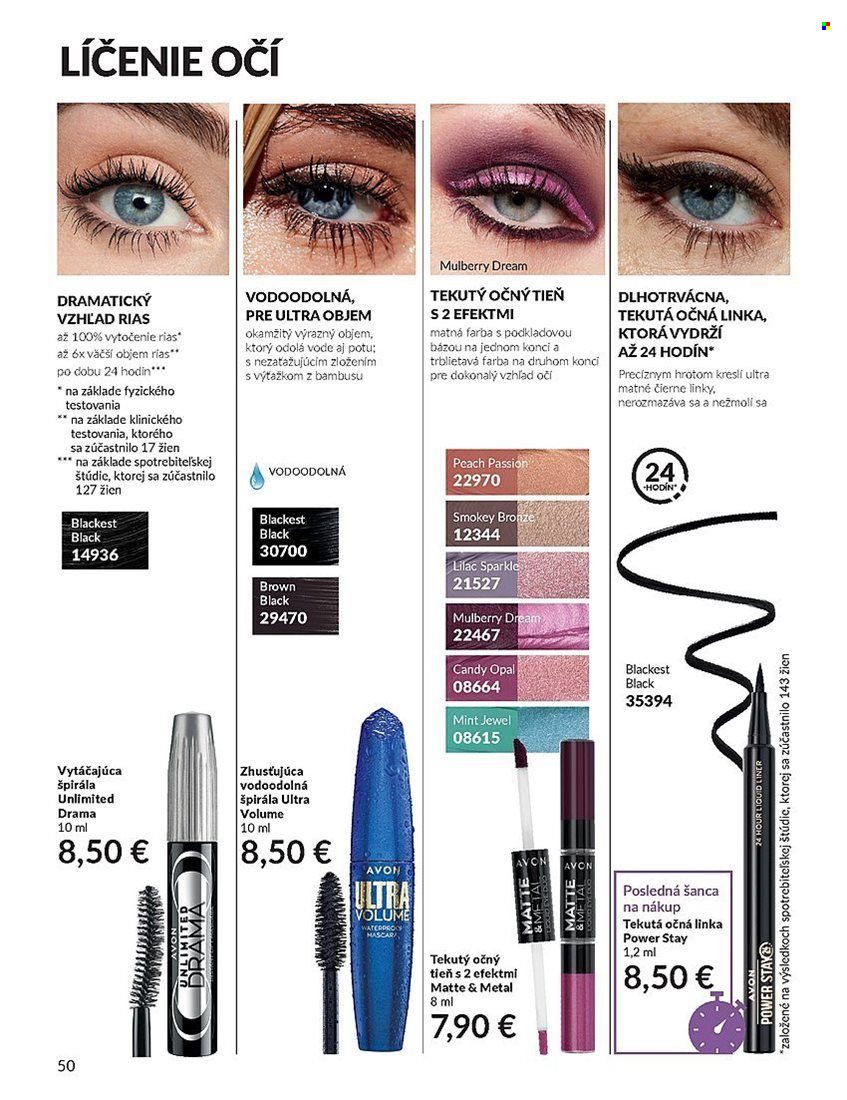 Leták Avon - 1.8.2023 - 31.8.2023. Strana 50