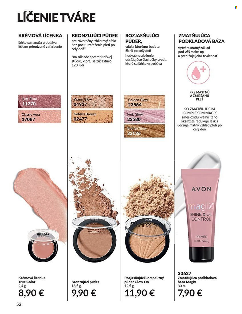 Leták Avon - 1.8.2023 - 31.8.2023. Strana 52