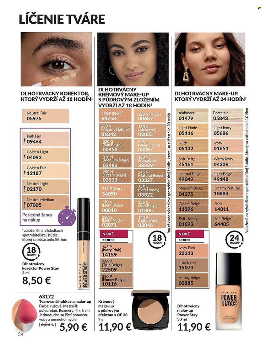 Leták Avon - 1.8.2023 - 31.8.2023. Strana 54