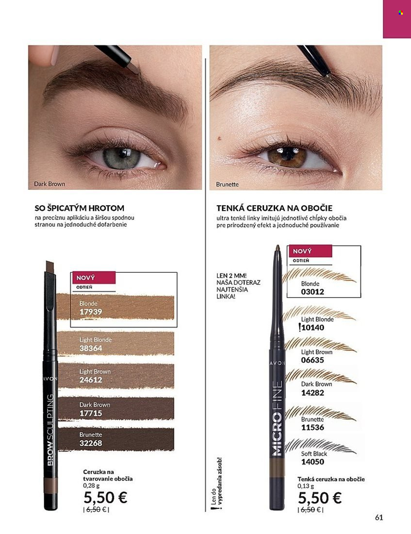 Leták Avon - 1.8.2023 - 31.8.2023. Strana 61