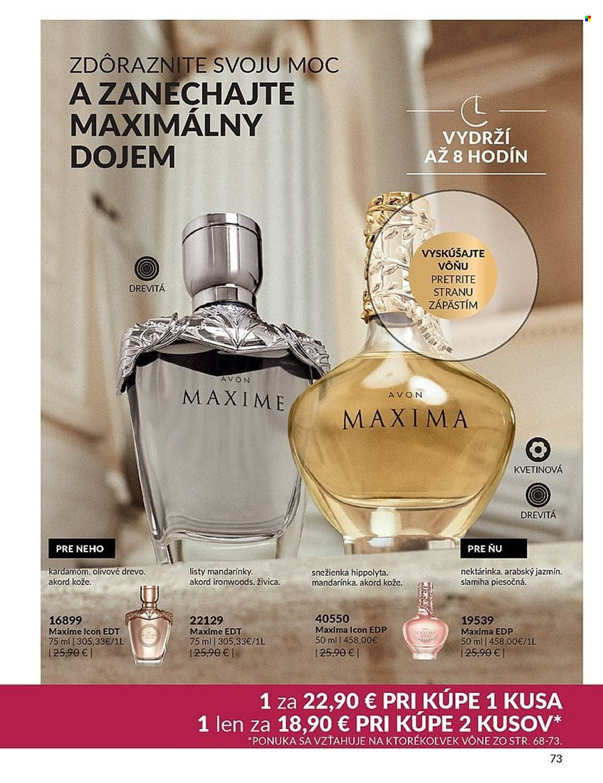 Leták Avon - 1.8.2023 - 31.8.2023. Strana 73